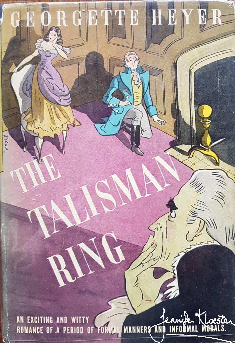 The Talisman Ring was first published in America in 1936 by Doubleday Doran. This is the 1937 US Book League edition.