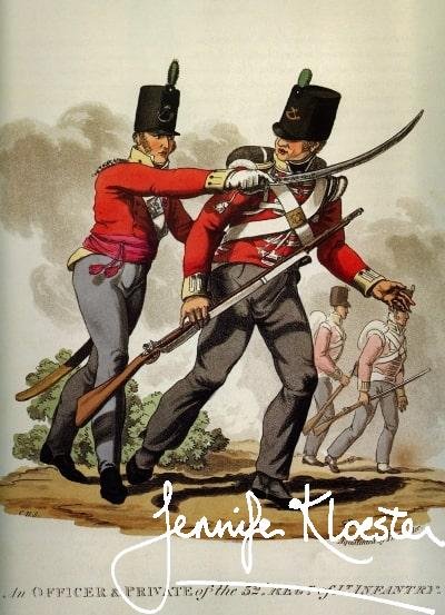 52nd regiment of foot by j.c. stadler