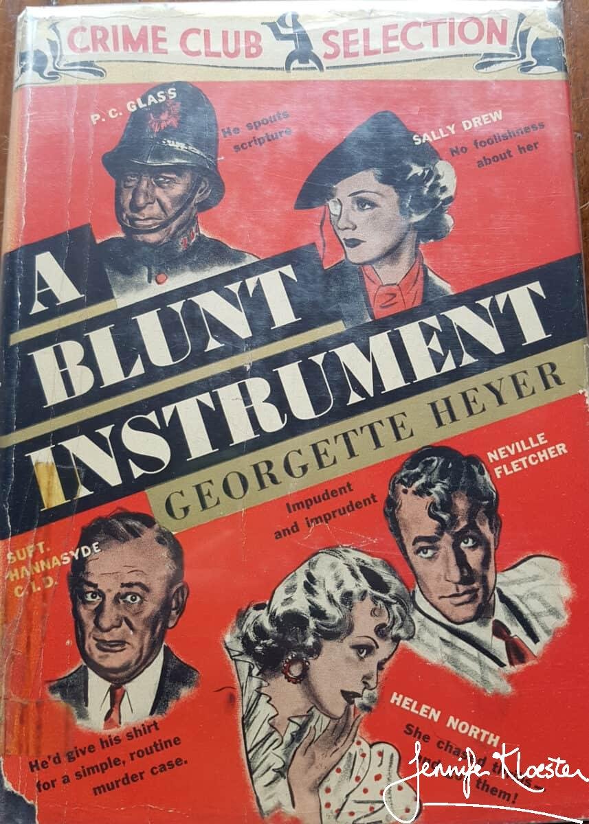 A Blunt Instrument Usa Crime Club Edition
