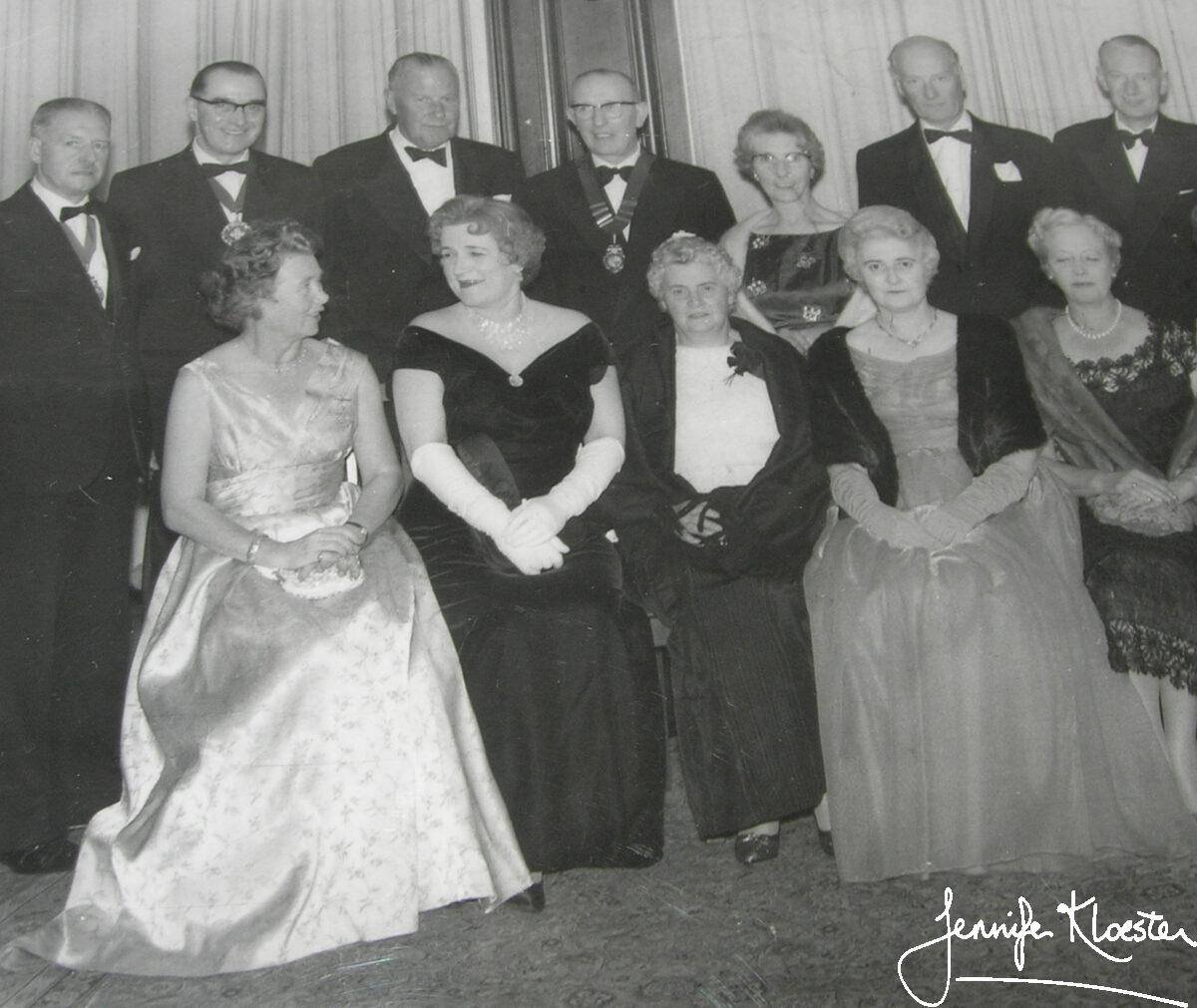 georgette and ronald at the northern council dinner 1963 1