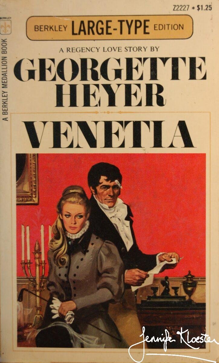 heyer venetia berkeley large print edition