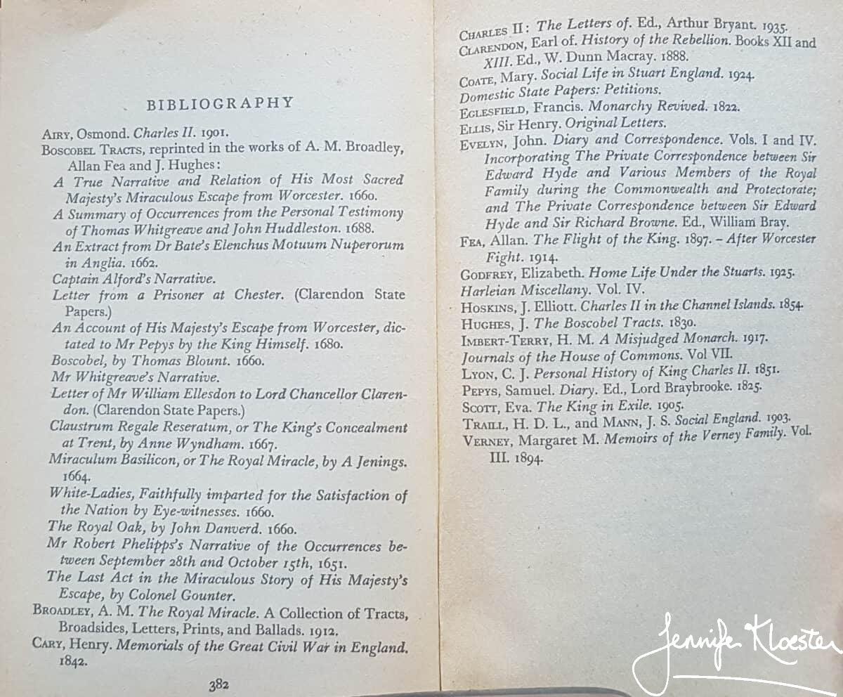 Royal Escape Bibliography