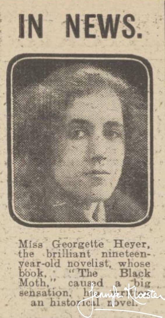 the sunday pictorial published a photograph of the young author on december 4 1921