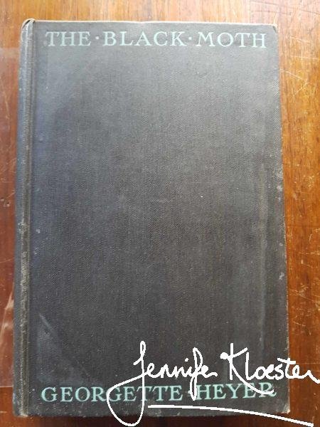 Georgette Heyer,dustjacket,mystery,The Black Moth,