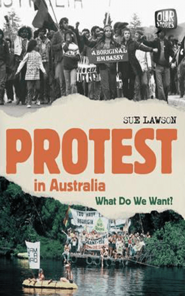 Protest in Australia by Sue Lawson
